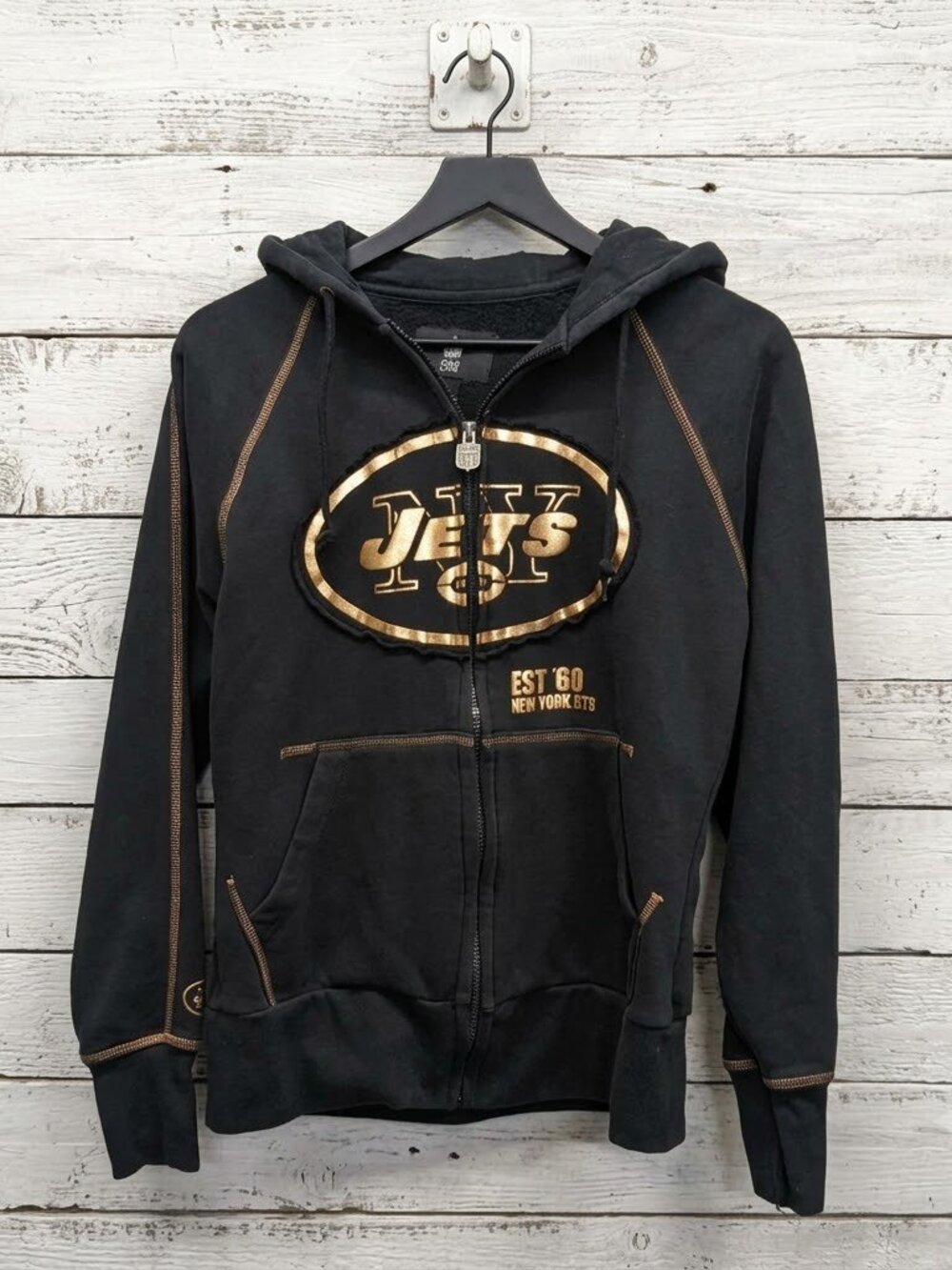 NFL proline NY Jets Zip Up Hoodie Women's Regular Size Small